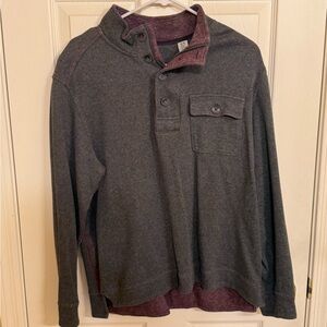 Tommy Bahama Alpine View
Sweatshirt Pullover Mock Neck Half
Zip Medium M